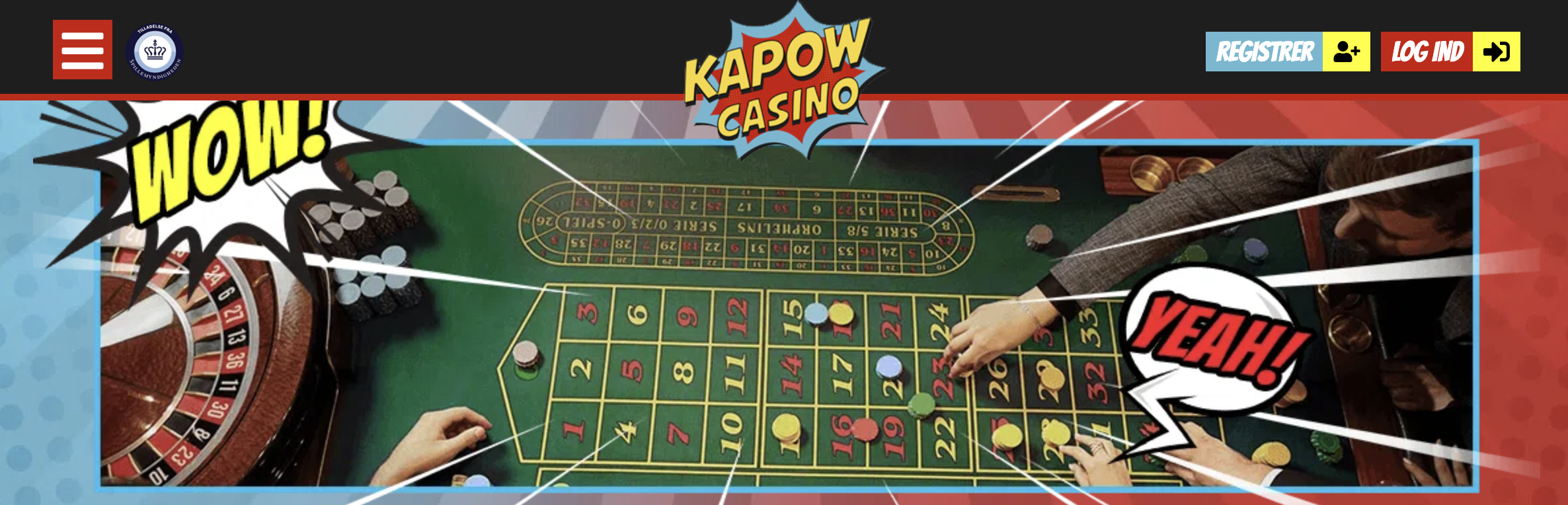 Kapow live casino